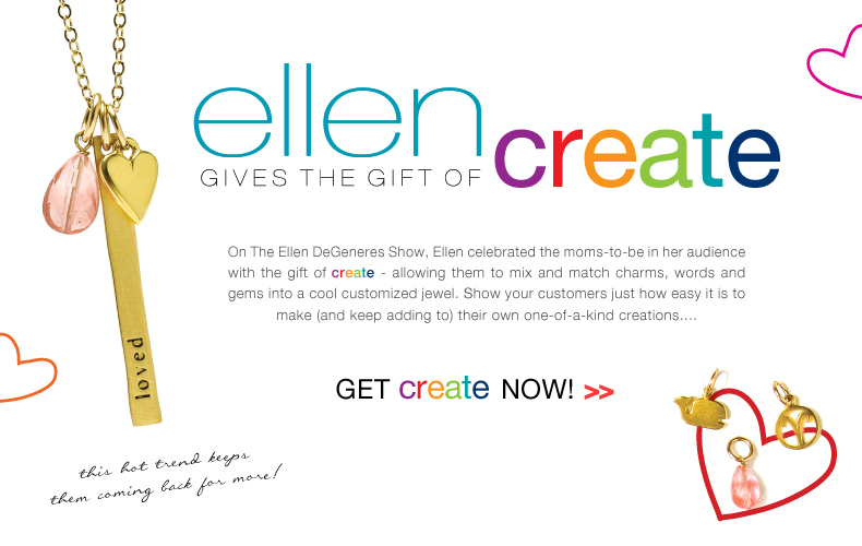 Ellen Gives The Gift Of Create