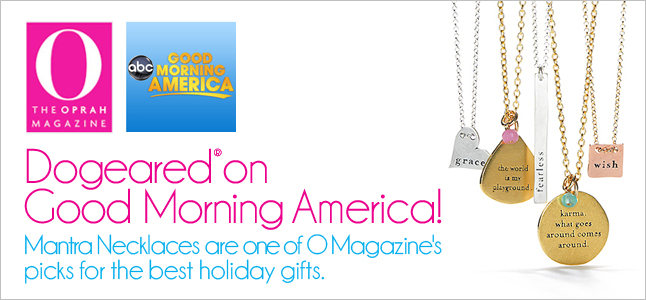 Dogeared on Good Morning America!