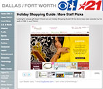 CBS TV Holiday Shopping Guide - December 2008